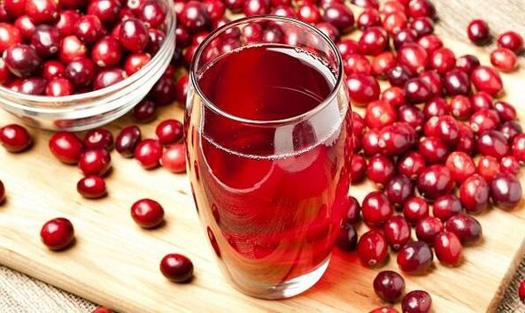 jus de canneberge contre les parasites
